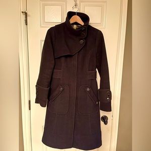Soia & Kyo chocolate brown coat, med